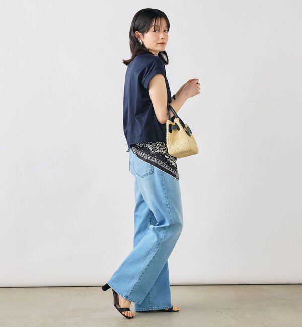 NOLLEY'S「ウォッシャブルワイドノースリーブTシャツ」|Tシャツ・カットソー|