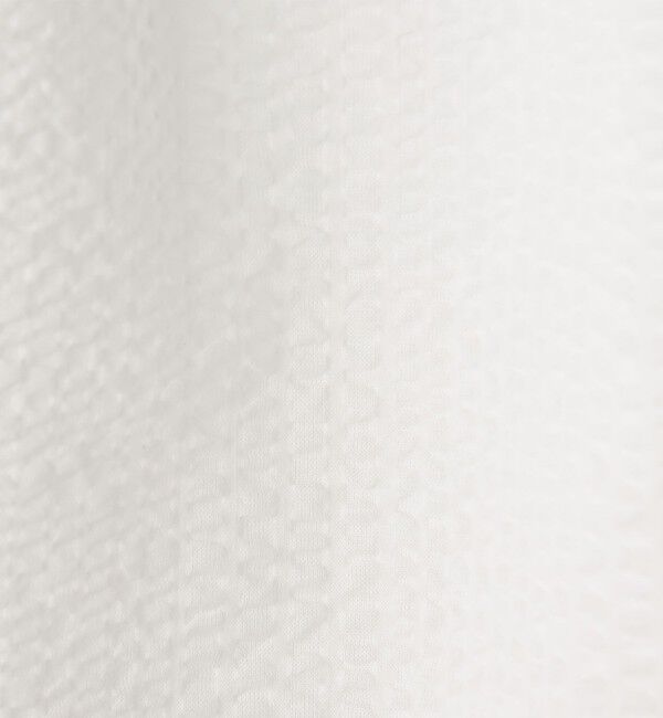 NOLLEY'S「ウォッシャブル袖ボリュームサッカーブラウス」|シャツ・ブラウス|