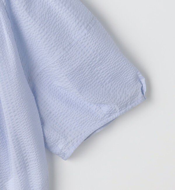 NOLLEY'S「ウォッシャブル袖ボリュームサッカーブラウス」|シャツ・ブラウス|