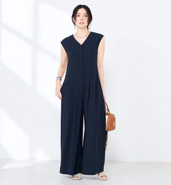 NOLLEY'S sophi「ウォッシャブルエアリージョーゼットオールインワン」|オールインワン|