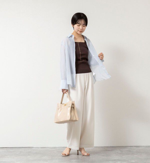 NOLLEY'S sophi「《手洗い可能》総針ニットキャミ」|ニット・セーター|