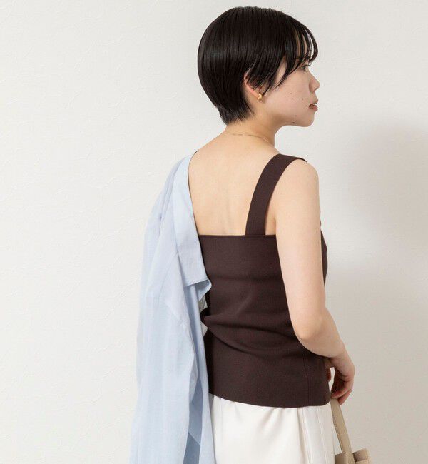 NOLLEY'S sophi「《手洗い可能》総針ニットキャミ」|ニット・セーター|