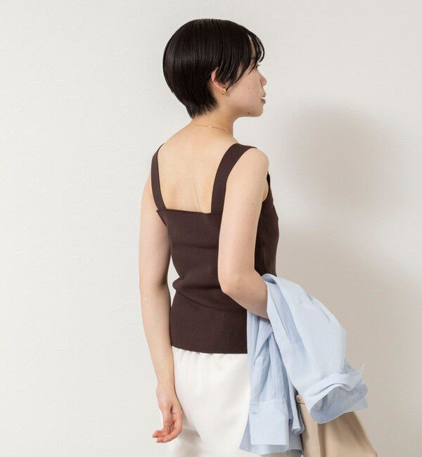 NOLLEY'S sophi「《手洗い可能》総針ニットキャミ」|ニット・セーター|