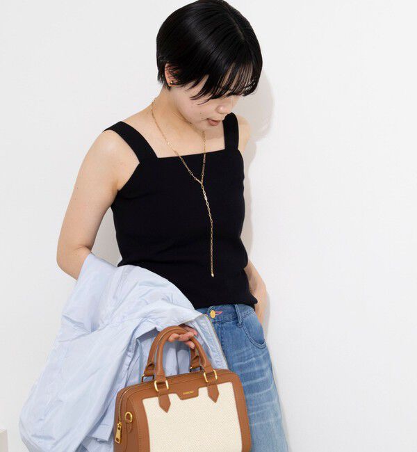 NOLLEY'S sophi「《手洗い可能》総針ニットキャミ」|ニット・セーター|