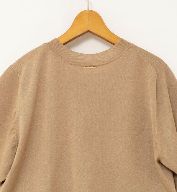 NOLLEY'S「《手洗い可能》ブラウジングフレアニットワンピース」|ワンピース|