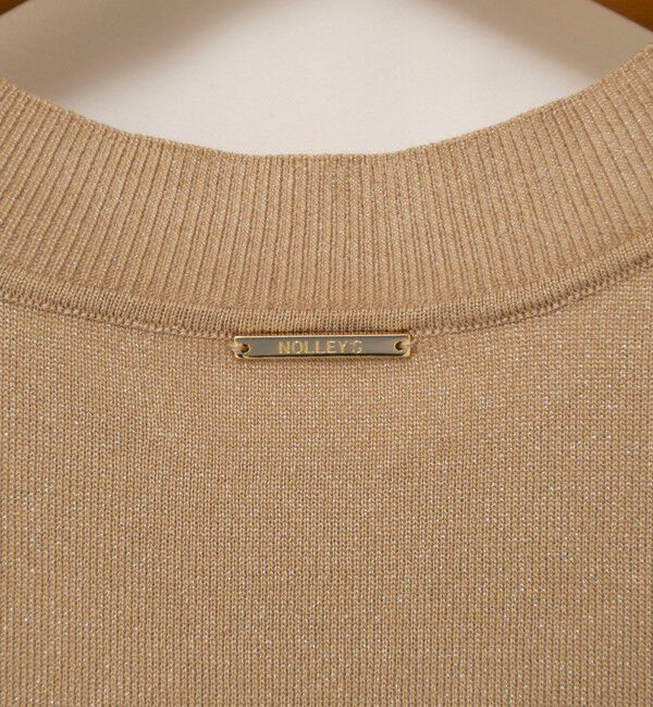 NOLLEY'S「《手洗い可能》ブラウジングフレアニットワンピース」|ワンピース|