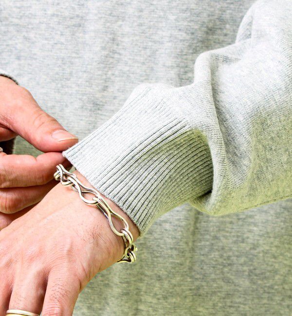 GLOSTER「【GEVACO/ゲバコ】スウェットニットプルオーバー」|スウェット・ジャージ|