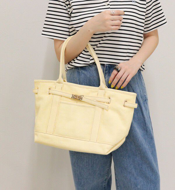 fredy emue「金具ベルトデニムトートバッグ」|トートバッグ|