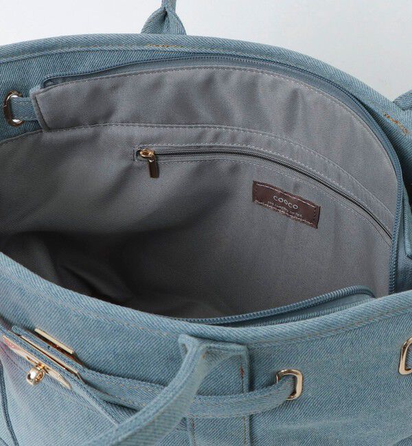 fredy emue「金具ベルトデニムトートバッグ」|トートバッグ|