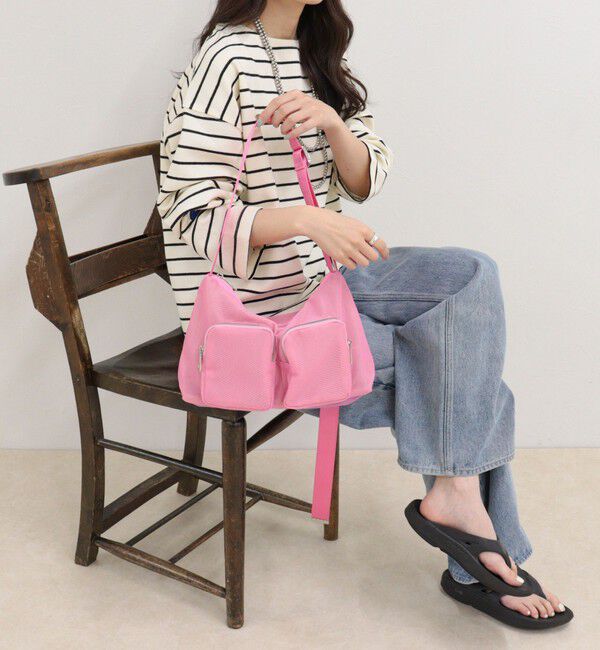 fredy emue「【CONTROL FREAK】メッシュポケットショルダーバッグ」|ショルダー・メッセンジャー|