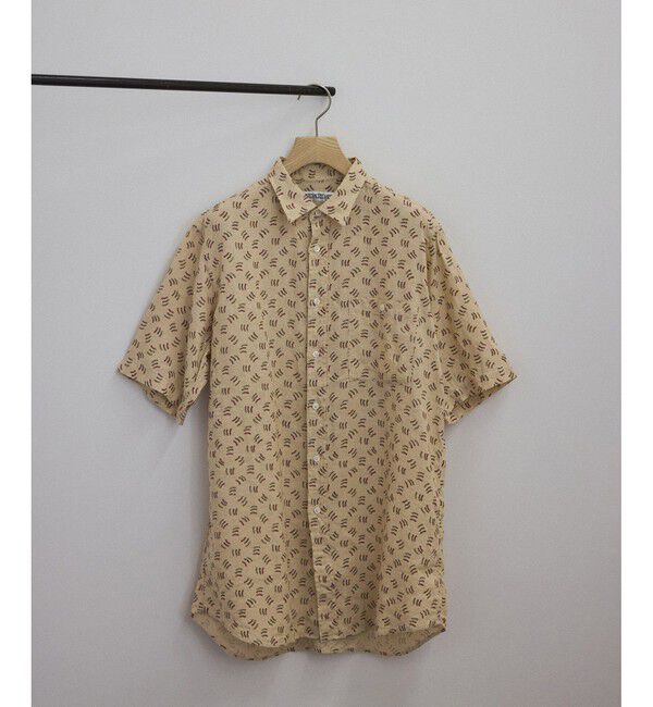 SALON adam et rope'「【INDIVIDUALIZED SHIRTS（インディビジュアライズドシャツ）for SALON】SHORT SLEEVE SHIRT」|シャツ・ブラウス|ベージュサブ