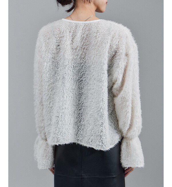 SALON adam et rope'「【WEB限定】2WAYレイユールジャガードブラウス」|シャツ・ブラウス|