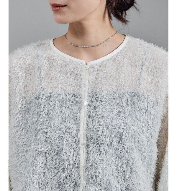 SALON adam et rope'「【WEB限定】2WAYレイユールジャガードブラウス」|シャツ・ブラウス|