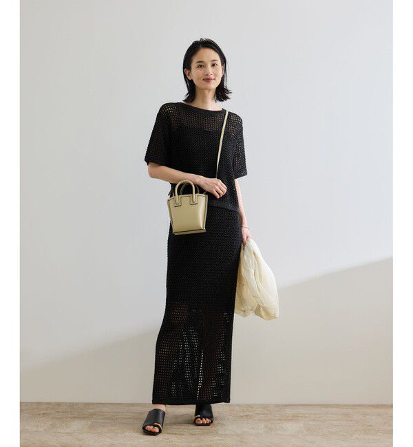 ROPE「ラメメッシュプルオーバー/セットアップ対応」|ニット・セーター|