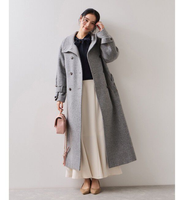 VIS「ニットリボン付きプルオーバー」|ニット・セーター|