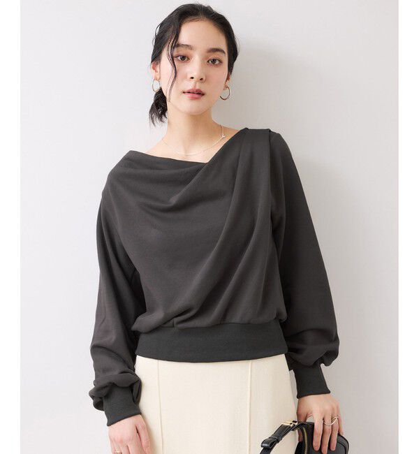 VIS「ドレープスウェットプルオーバー」|スウェット・ジャージ|