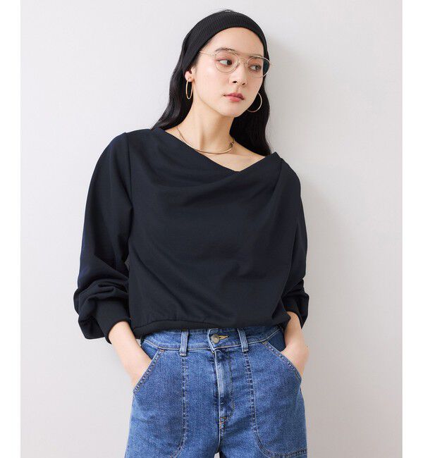 VIS「ドレープスウェットプルオーバー」|スウェット・ジャージ|