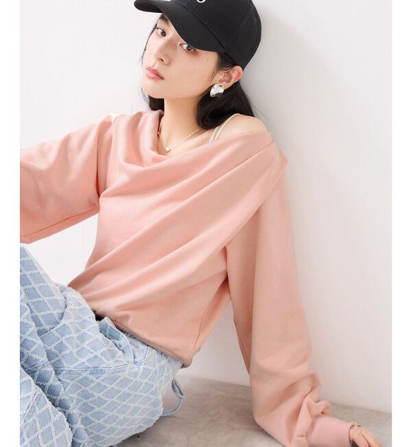 VIS「ドレープスウェットプルオーバー」|スウェット・ジャージ|