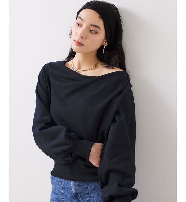 VIS「ドレープスウェットプルオーバー」|スウェット・ジャージ|