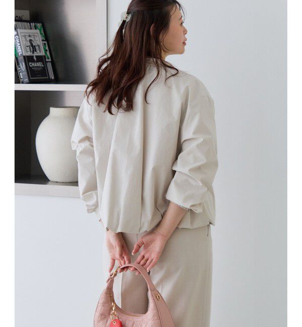 VIS「ボリュームバルーンブルゾン/UVケア・イージーケア」|ブルゾン・スタジャン|