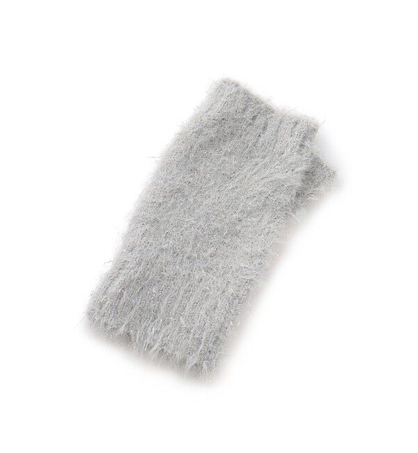 ROPE PICNIC PASSAGE「ラメニットフィンガーレスグローブ」|手袋|