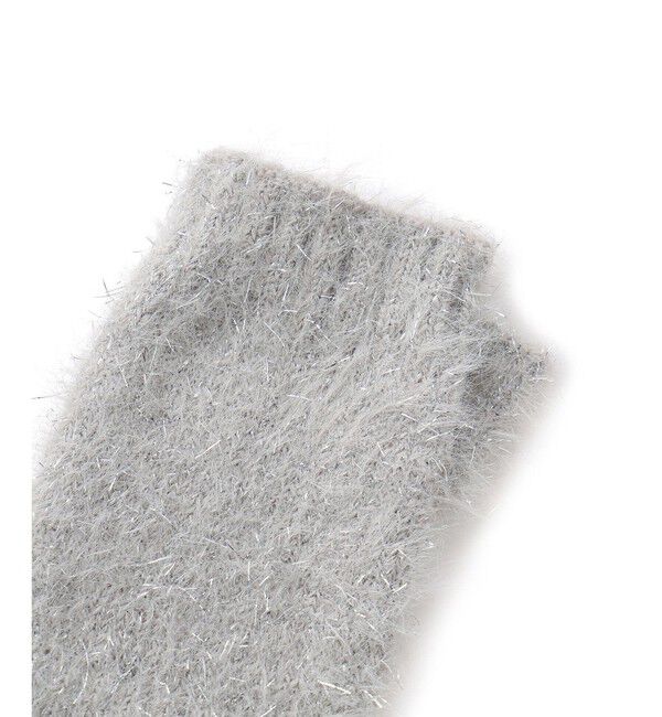 ROPE PICNIC PASSAGE「ラメニットフィンガーレスグローブ」|手袋|