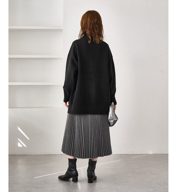 Rope&rsquo;Picnic「ラメチェックプリーツスカート/着丈が選べる」|スカート|