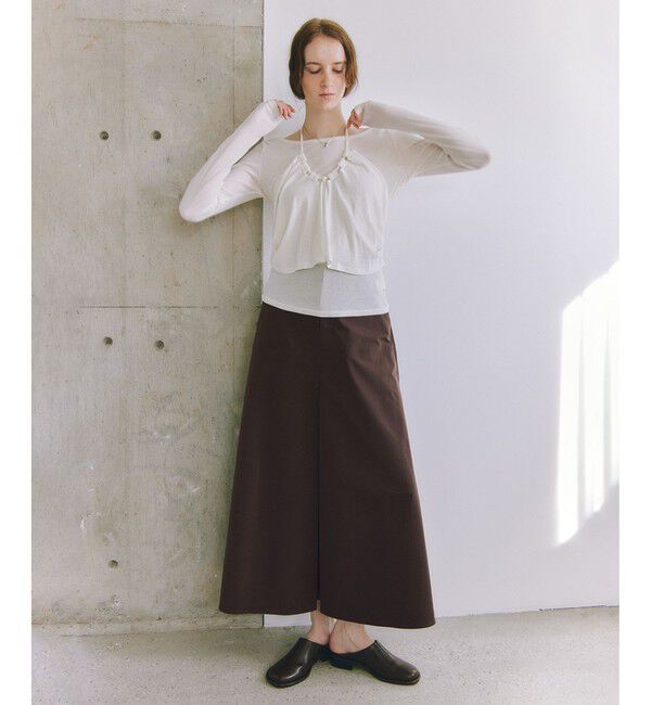 ADAM ET ROPE'「フラットミュール」|サンダル|