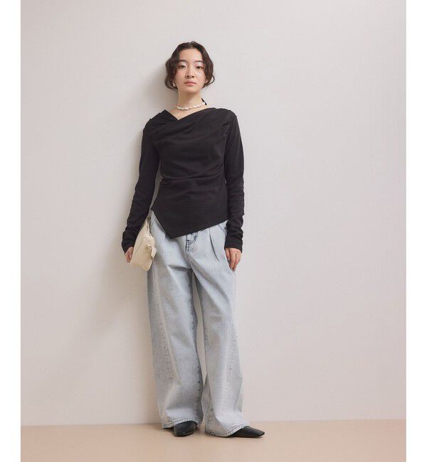 ADAM ET ROPE'「フラットミュール」|サンダル|