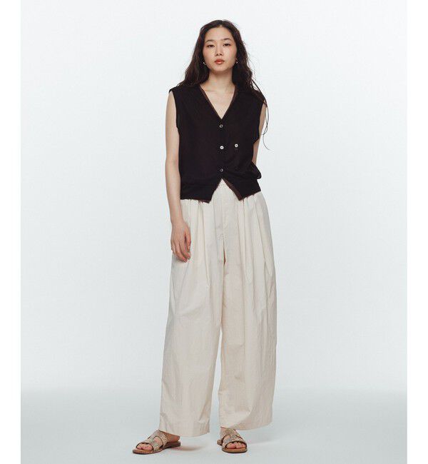 ADAM ET ROPE'「Iストラップラインストーンサンダル」|サンダル|