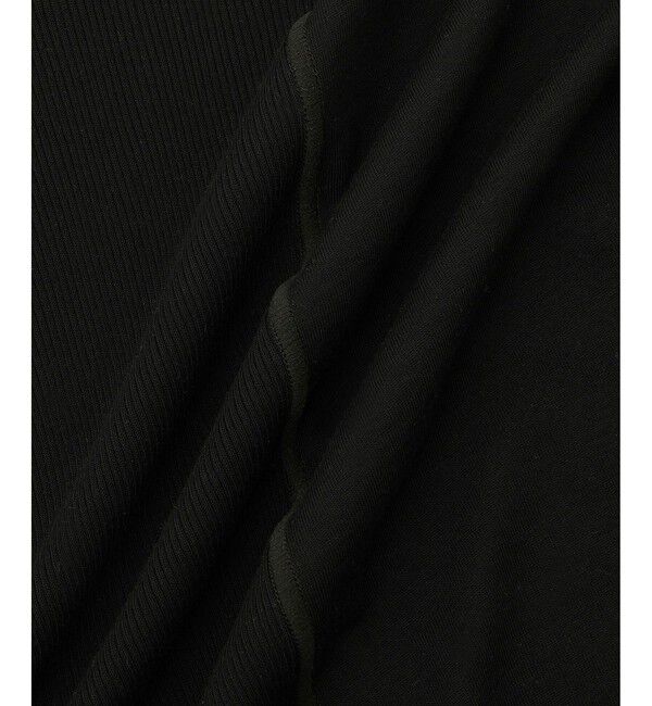 ADAM ET ROPE'「リブコンビロンT」|Tシャツ・カットソー|