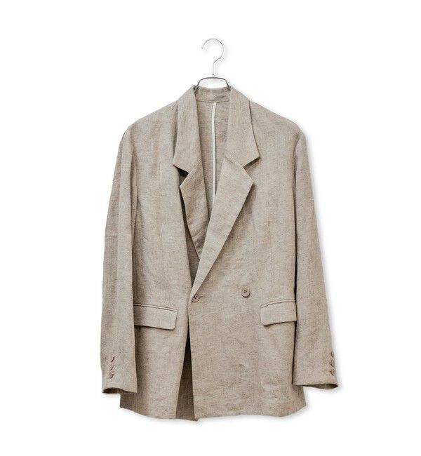 ADAM ET ROPE'「リネンジャケット」|テーラードジャケット|