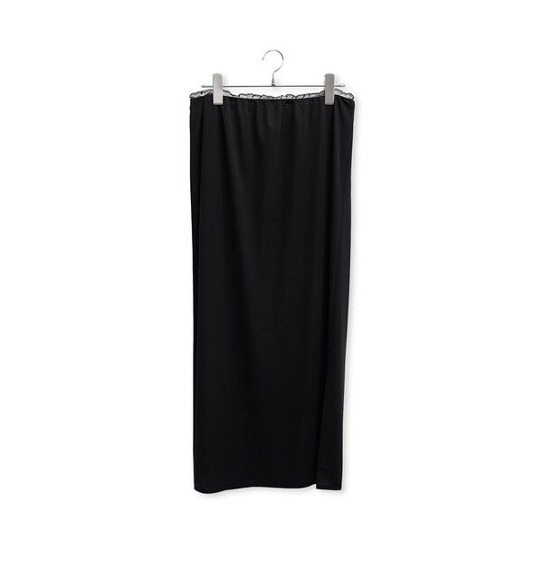 ADAM ET ROPE'「バイカラーエラスティックスカート」|スカート|