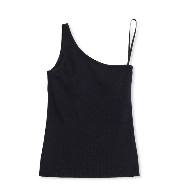 ADAM ET ROPE'「シルク混ワンショルタンクトップ」|タンクトップ|