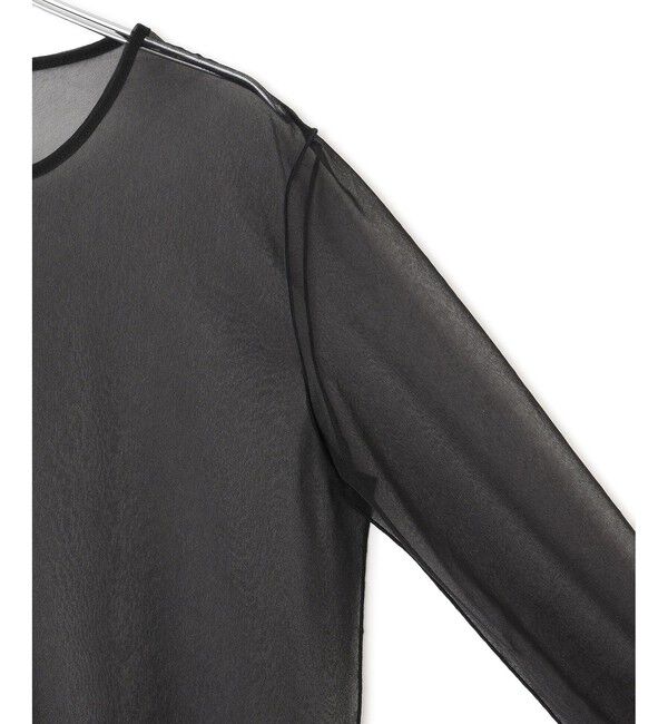 ADAM ET ROPE'「シアーロングスリーブワンピース」|ワンピース|