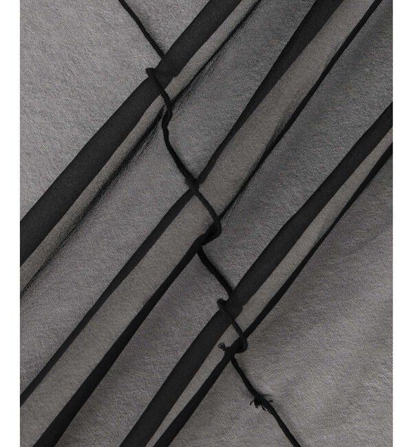 ADAM ET ROPE'「シアーロングスリーブワンピース」|ワンピース|