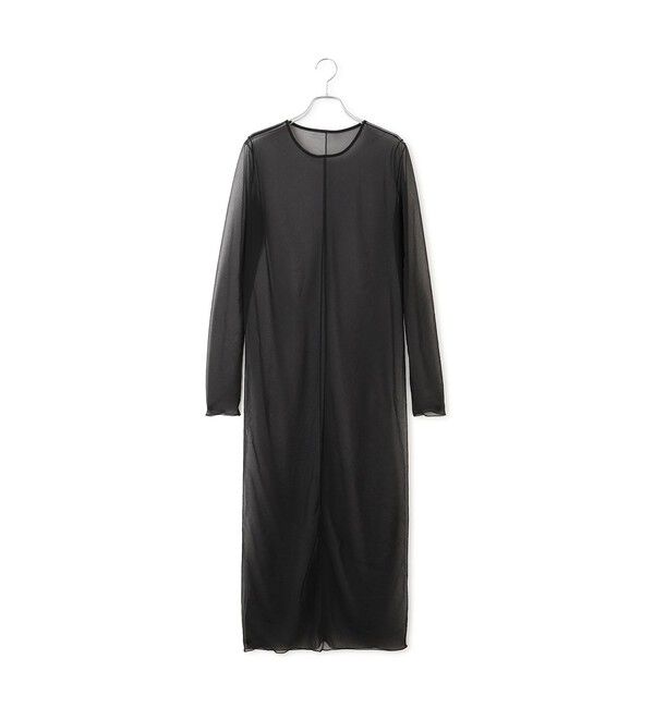 ADAM ET ROPE'「シアーロングスリーブワンピース」|ワンピース|