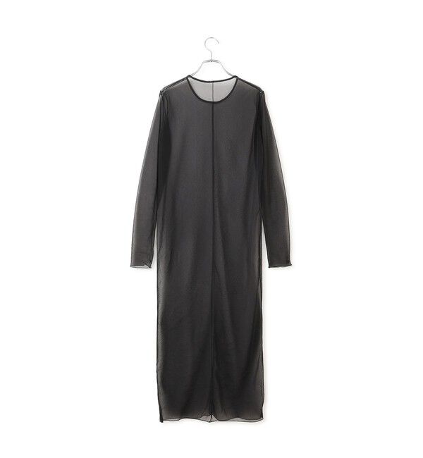 ADAM ET ROPE'「シアーロングスリーブワンピース」|ワンピース|
