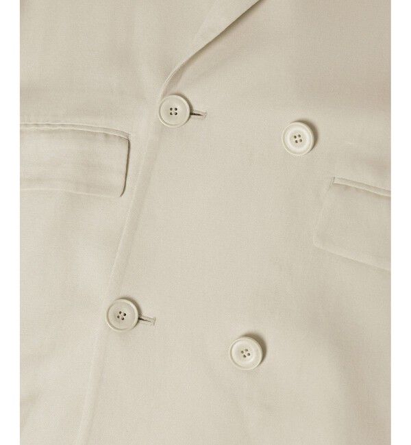 ADAM ET ROPE'「【サステナブル】ショートスリーブシャツジャケット」|テーラードジャケット|