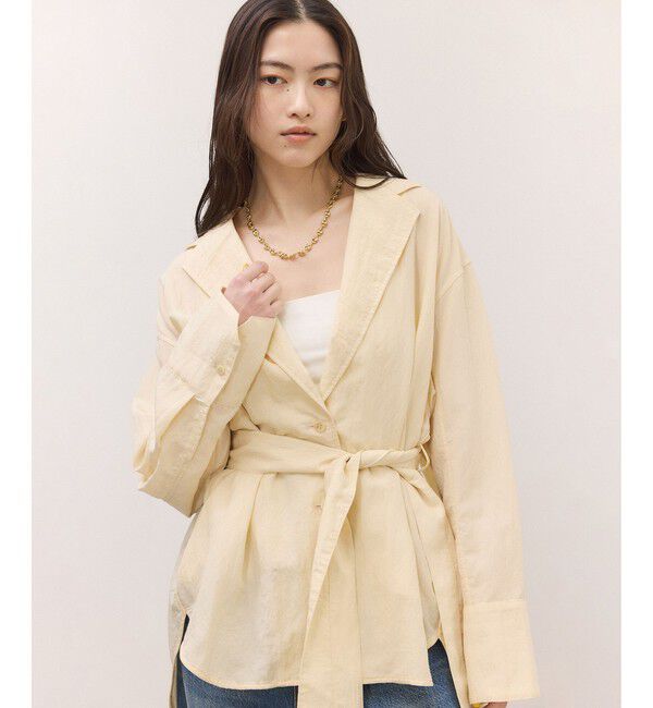 ADAM ET ROPE'「【一部WEB限定カラー】シャツジャケット」|テーラードジャケット|