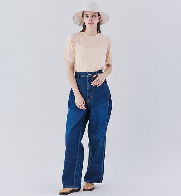  「THE SHINZONE | TOOL DENIM PANTS WOMEN」|デニム|