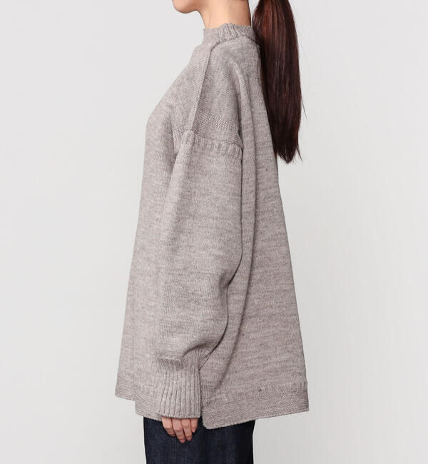  「Le Tricoteur | 〈別注〉トラディショナル ウールガンジーセーター UNISEX」|ニット・セーター|