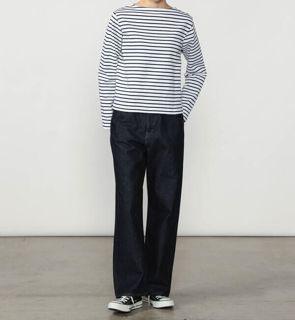 ORCIVAL「ORCIVAL | コットンロード ボートネック クロップドバスクTシャツ WOMEN」|Tシャツ・カットソー|