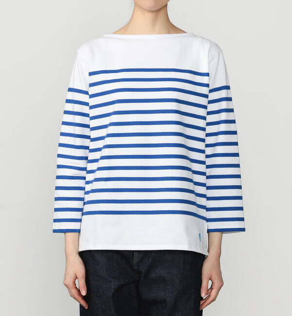 ORCIVAL「ORCIVAL | ラッセル ボートネック フレンチセーラーTシャツ WOMEN」|Tシャツ・カットソー|