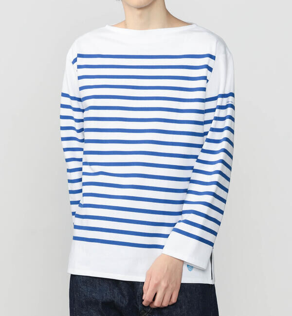 ORCIVAL「ORCIVAL | ラッセル ボートネック フレンチセーラーTシャツ MEN」|Tシャツ・カットソー|