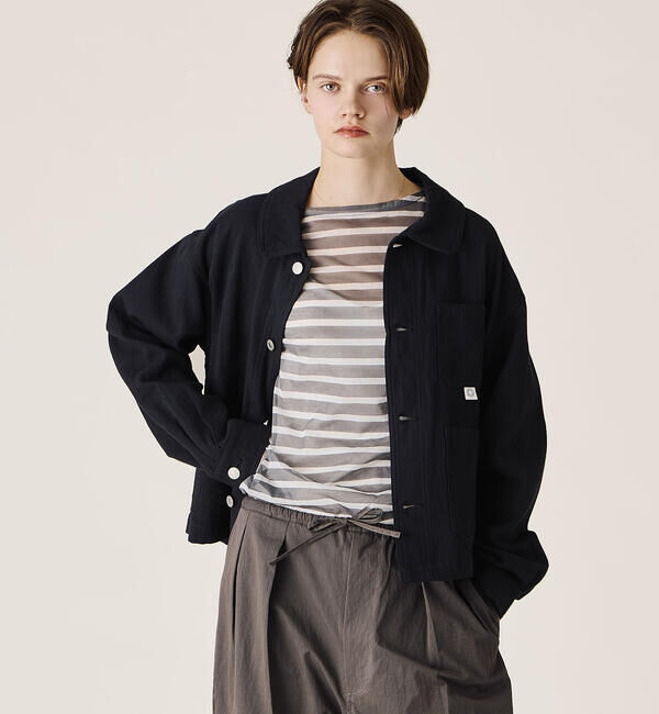 ORCIVAL「ORCIVAL | シースルー ボートネック長袖カットソー WOMEN」|Tシャツ・カットソー|