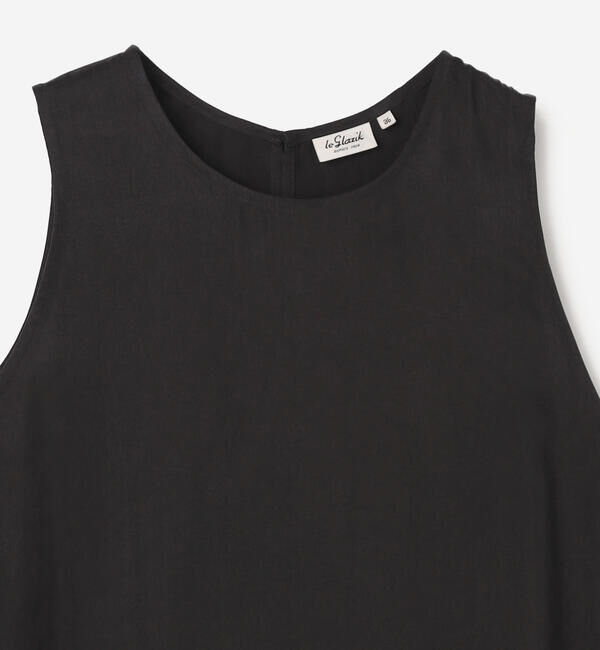 LE GLAZIK「LE GLAZIK | キュプラ ノースリーブワンピース WOMEN」|ワンピース|