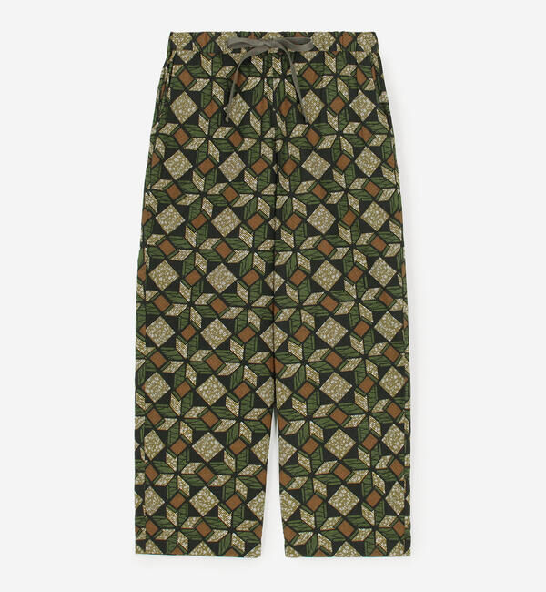 LE GLAZIK「LE GLAZIK | バティック イージーパンツ WOMEN」|チノ|