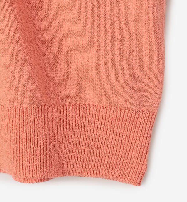 Morris & Sons「MORRIS & SONS | コットン サドルショルダーニット WOMEN」|ニット・セーター|