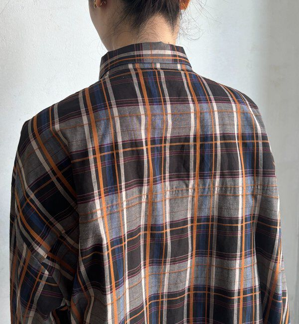  「チェックスピンドルシャツ」|シャツ・ブラウス|